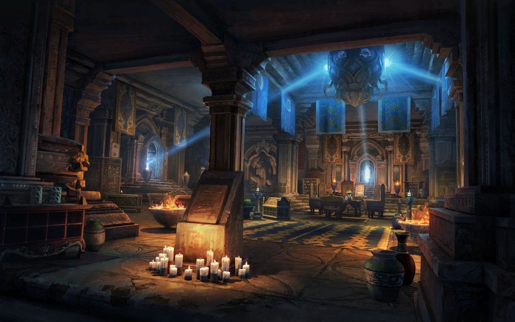 Hall of the Lunar Champion Loading Screen in ESO