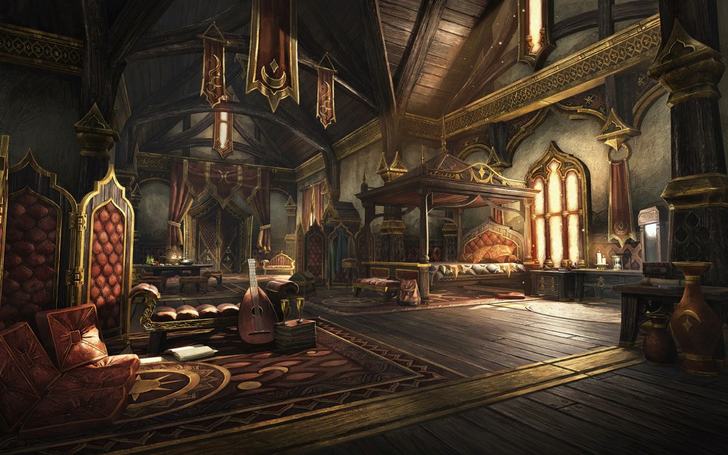 Sleek Creek House Loading Screen in ESO